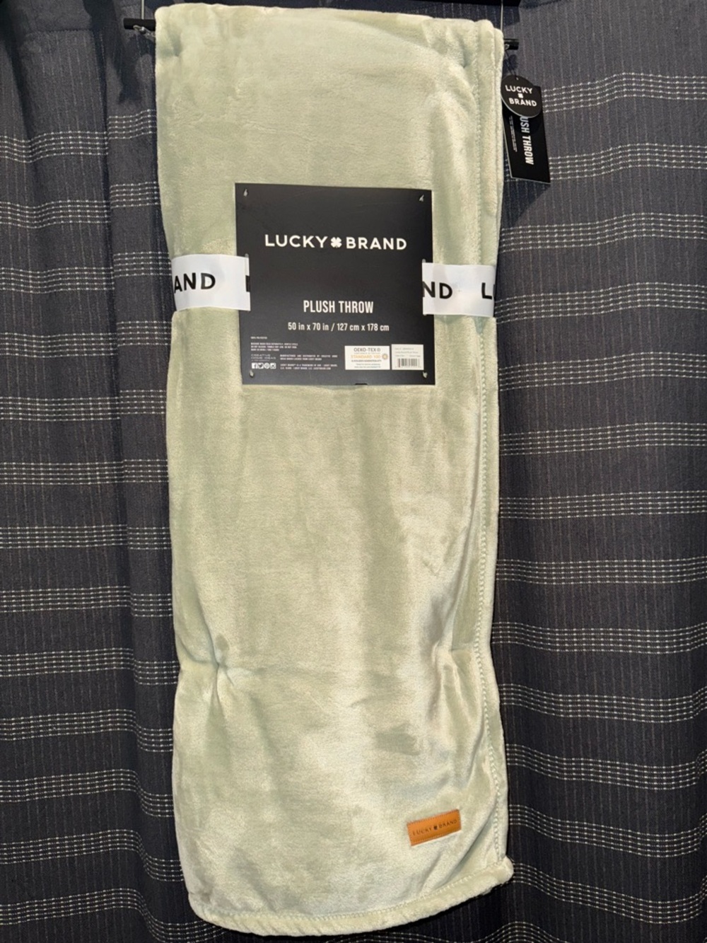 Lucky Brand Plush Throw